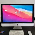 Assistência técnica para Apple iMac por Diogo Carvalho Informática, incluindo configuração, otimização e resolução de problemas de software macOS.